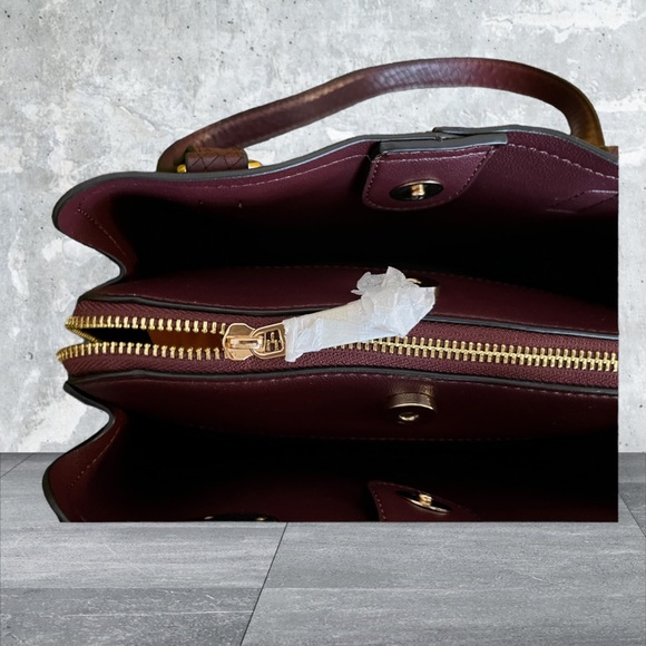 DUNE London Berry Patent Medium Bag BNWT - Picture 10 of 13